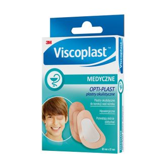Plastry Viscoplast, Opti-plast, 82 mm x 57 mm, 10 sztuk - 4 - zdjęcie produktu