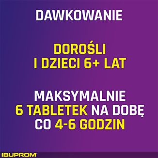 Ibuprom 200 mg, 96 tabletek powlekanych - 2 - zdjęcie produktu