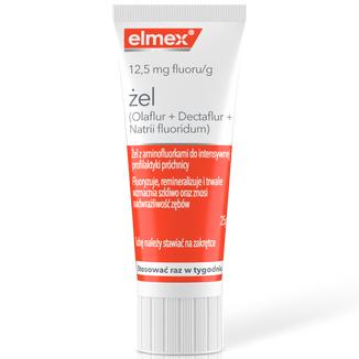 Elmex żel 12,5 mg, 25 g - 2 - zdjęcie produktu