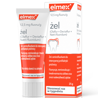 Elmex żel 12,5 mg, 25 g - 3 - zdjęcie produktu