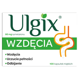 Ulgix Wzdęcia 80 mg, 100 kapsułek miękkich - miniaturka zdjęcia produktu