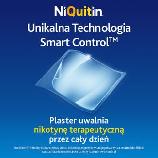 NiQuitin Przezroczysty 7 mg/ 24h, system transdermalny, plastry, 7 sztuk  - 4 - zdjęcie produktu