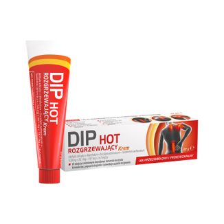 Dip Hot Rozgrzewający (128 mg + 59,1 mg + 19,7 mg + 14,7 mg)/g, krem, 67 g - zdjęcie produktu