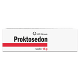 Proktosedon 5 mg + 5 mg + 10 mg + 10 mg/ g, maść doodbytnicza, 15 g - miniaturka zdjęcia produktu