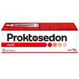Proktosedon 5 mg + 5 mg + 10 mg + 10 mg/ g, maść doodbytnicza, 15 g - miniaturka zdjęcia produktu