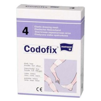 Matopat Codofix 4, elastyczna siatka opatrunkowa, niejałowa, 3 cm x 1 m, 1 sztuka - zdjęcie produktu