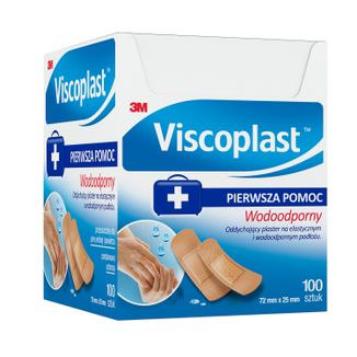 Viscoplast Wodoodporny, plastry z mikroperforacją, 72 mm x 25 mm, 100 sztuk - 3 - zdjęcie produktu