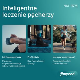 Compeed, plastry na pęcherze, hydrokoloidowe, wąskie, 6 sztuk - 5 - zdjęcie produktu