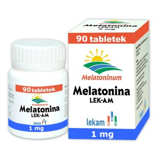 Melatonina LEK-AM 1 mg, 90 tabletek - 2 - zdjęcie produktu