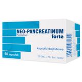 Neo-Pancreatinum Forte 10000 j.Ph.Eur., 50 kapsułek dojelitowych - miniaturka zdjęcia produktu