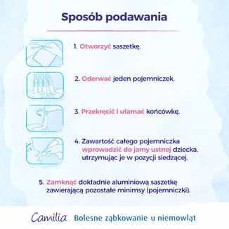 Boiron Camilia, roztwór doustny, 10 dawek - 6 - zdjęcie produktu