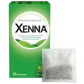 Xenna, zioła do zaparzania, 20 saszetek KRÓTKA DATA - zdjęcie produktu