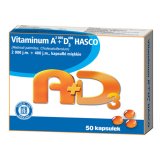 Vitaminum A+D3 Hasco 2000 j.m. + 400 j.m., 50 kapsułek - miniaturka zdjęcia produktu