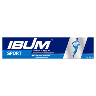 Ibum Sport (50 mg + 30 mg)/g, żel, 50 g - 2 - zdjęcie produktu