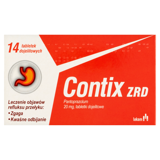 Contix ZRD 20 mg, 14 tabletek - 2 - zdjęcie produktu