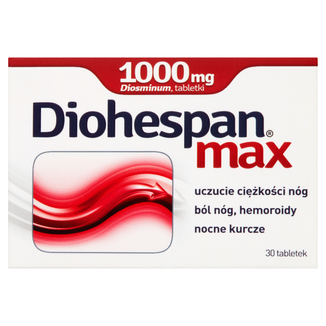 Diohespan Max 1000 mg, 30 tabletek - 2 - zdjęcie produktu