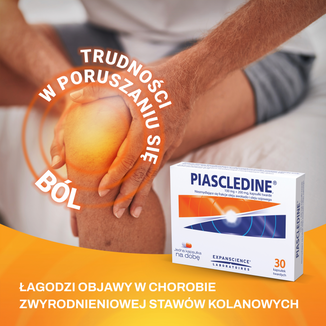 Piascledine 100 mg + 200 mg, 30 kapsułek twardych USZKODZONE OPAKOWANIE - 3 - zdjęcie produktu