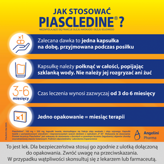 Piascledine 100 mg + 200 mg, 30 kapsułek twardych - 4 - zdjęcie produktu