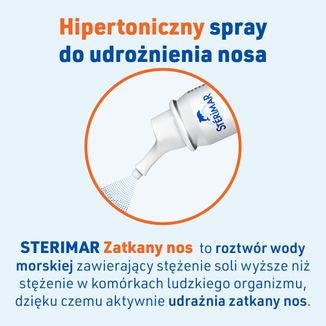 Sterimar Zatkany Nos, spray hipertoniczny do nosa wzbogacony miedzią, 50 ml USZKODZONE OPAKOWANIE - 4 Sterimar Zatkany Nos, spray hipertoniczny do nosa wzbogacony miedzią, 50 ml USZKODZONE OPAKOWANIE - 4 - zdjęcie produktu