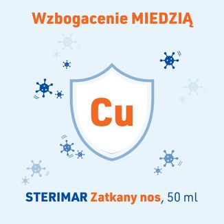 Sterimar Zatkany Nos, spray hipertoniczny do nosa wzbogacony miedzią, 50 ml USZKODZONE OPAKOWANIE - 5 Sterimar Zatkany Nos, spray hipertoniczny do nosa wzbogacony miedzią, 50 ml USZKODZONE OPAKOWANIE - 5 - zdjęcie produktu