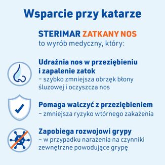 Sterimar Zatkany Nos, spray hipertoniczny do nosa wzbogacony miedzią, 50 ml USZKODZONE OPAKOWANIE - 3 Sterimar Zatkany Nos, spray hipertoniczny do nosa wzbogacony miedzią, 50 ml USZKODZONE OPAKOWANIE - 3 - zdjęcie produktu