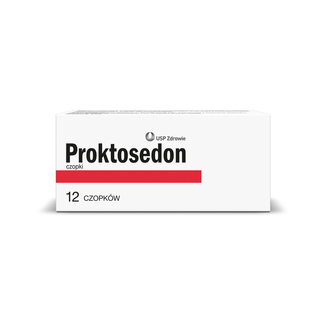 Proktosedon, czopki doodbytnicze, 12 sztuk - zdjęcie produktu