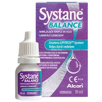 Systane Balance, nawilżające krople do oczu, 10 ml - zdjęcie produktu