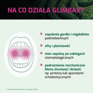 Glimbax 0,74 mg/ ml, roztwór do płukania jamy ustnej i gardła, 200 ml - 4 - zdjęcie produktu