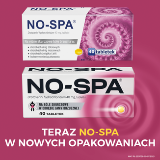 No-Spa 40 mg, 40 tabletek - 3 - zdjęcie produktu