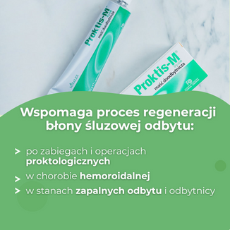 Proktis-M Plus, maść doodbytnicza, 30 g - 2 - zdjęcie produktu