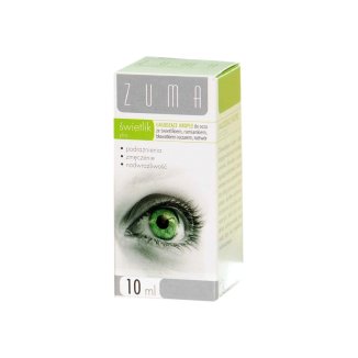 Zuma Świetlik Plus, łagodzące krople do oczu, roztwór, 10 ml - zdjęcie produktu