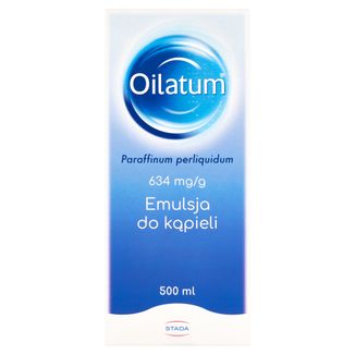 Oilatum 634 mg/ g, emulsja do kąpieli, 500 ml - zdjęcie produktu