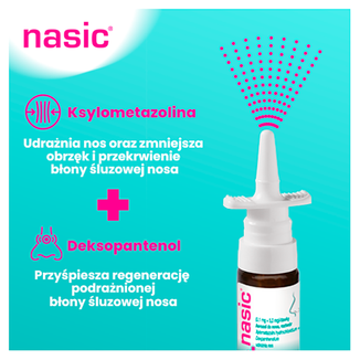 Nasic (0,1 mg + 5 mg)/ dawkę, aerozol do nosa, 10 ml - 7 - zdjęcie produktu