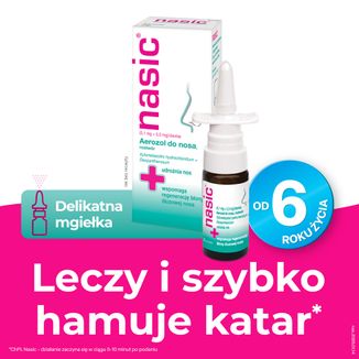 Nasic (0,1 mg + 5 mg)/ dawkę, aerozol do nosa, 10 ml - 2 - zdjęcie produktu