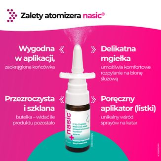 Nasic (0,1 mg + 5 mg)/ dawkę, aerozol do nosa, 10 ml - 5 - zdjęcie produktu