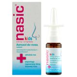 Nasic Kids (0,05 mg + 5 mg)/ dawkę, aerozol do nosa dla dzieci od 2 do 6 lat, 10 ml - miniaturka zdjęcia produktu