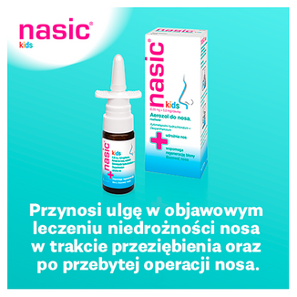 Nasic Kids (0,05 mg + 5 mg)/ dawkę, aerozol do nosa dla dzieci od 2 do 6 lat, 10 ml - 5 - zdjęcie produktu