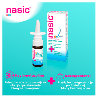 Nasic Kids (0,05 mg + 5 mg)/ dawkę, aerozol do nosa dla dzieci od 2 do 6 lat, 10 ml - 7 - zdjęcie produktu