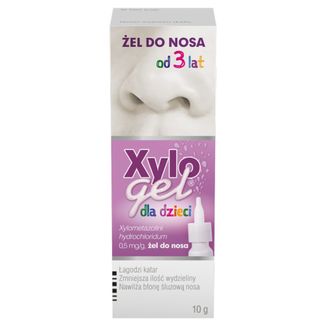 Xylogel 0,05%, 0,5 mg/ g, żel do nosa, 10 g  - 2 - zdjęcie produktu