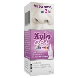 Xylogel 0,05%, 0,5 mg/ g, żel do nosa, 10 g  - 3 - zdjęcie produktu