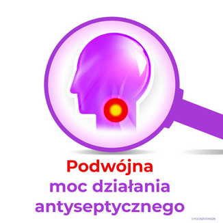 Cholinex Intense 2,5 mg + 1,2 mg, smak jeżynowy, 20 pastylek twardych do ssania - 7 - zdjęcie produktu