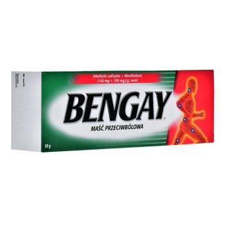 Bengay Maść Przeciwbólowa (150 mg + 100 mg)/g, 50 g - 5 - zdjęcie produktu
