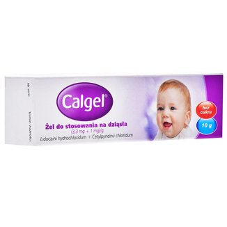 Calgel (3,3 mg + 1mg )/ g, żel do stosowania na dziąsła dla dzieci od 3 miesiąca, 10 g - 4 - zdjęcie produktu