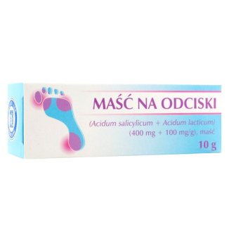 Maść na odciski (400 mg + 100 mg)/ g, 10 g - zdjęcie produktu