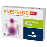 Anesteloc Max 20 mg, 14 tabletek dojelitowych - miniaturka zdjęcia produktu