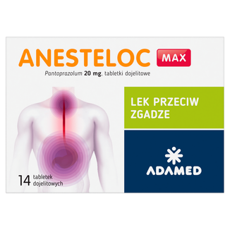 Anesteloc Max 20 mg, 14 tabletek dojelitowych - 2 - zdjęcie produktu