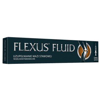 Flexus Fluid 10 mg/ 1 ml, roztwór do wstrzykiwań dostawowych, 2,5 ml x 1 ampułkostrzykawka Flexus Fluid 10 mg/ 1 ml, roztwór do wstrzykiwań dostawowych, 2,5 ml x 1 ampułkostrzykawka - zdjęcie produktu