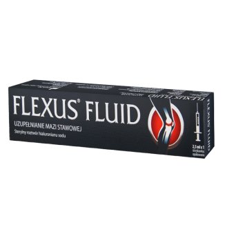 Flexus Fluid 10 mg/ 1 ml, roztwór do wstrzykiwań dostawowych, 2,5 ml x 1 ampułkostrzykawka - zdjęcie produktu