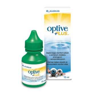 Optive Plus, krople do oczu, 10 ml - zdjęcie produktu