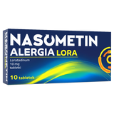 Nasometin Alergia Lora 10 mg, 10 tabletek - miniaturka zdjęcia produktu